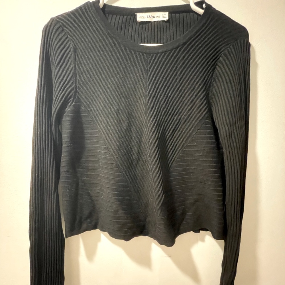 Zara Ribbed Sweater
